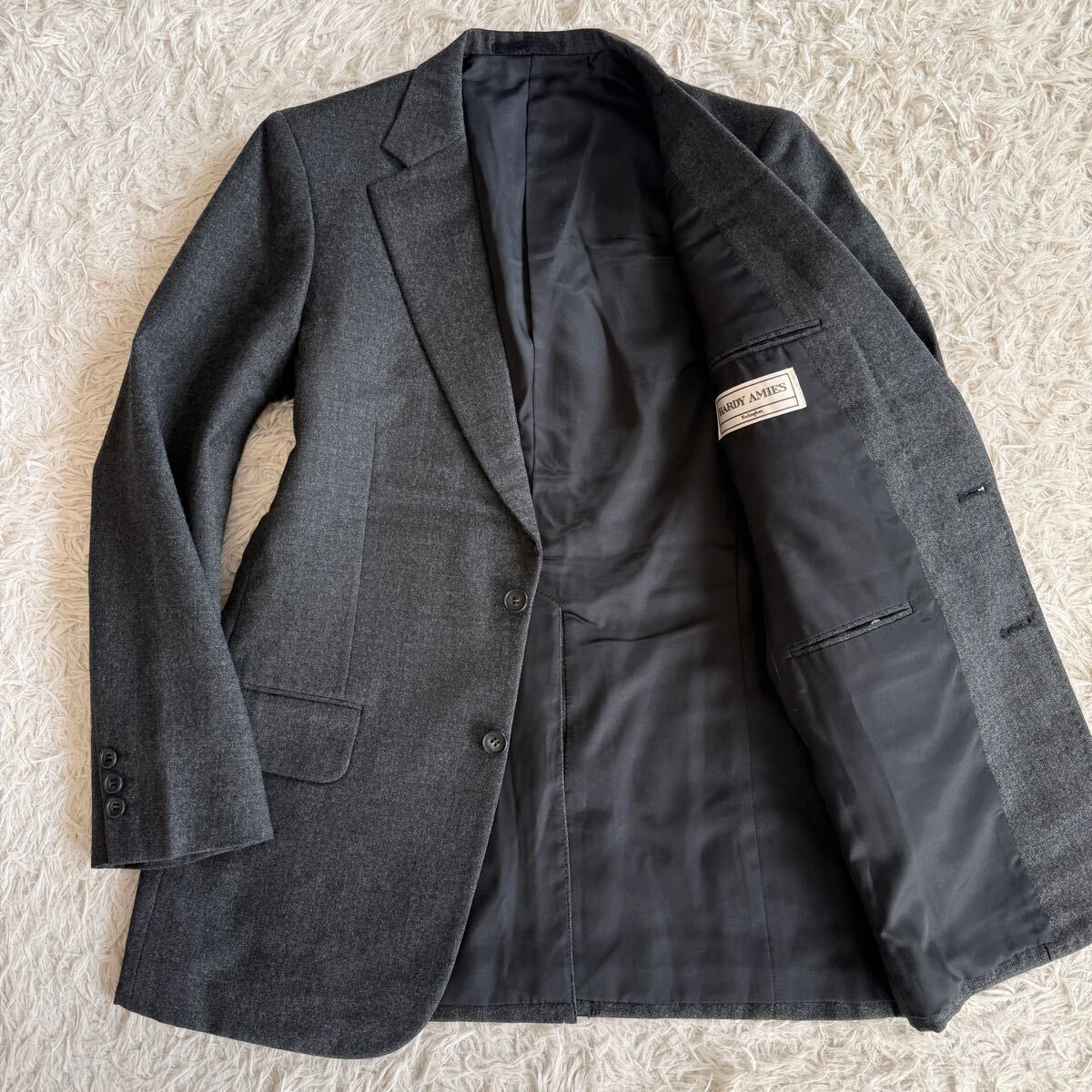 Yahoo!オークション -「hardy amies」(Mサイズ) (テーラード Yahoo!オークション -「hardy amies」(Mサイズ) (テーラード