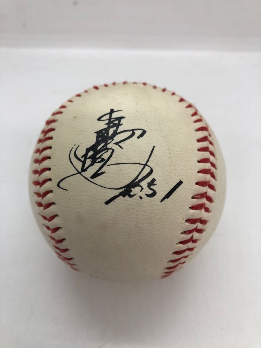 イチロー直筆サインボール オリックスブルーウェーブ 当時物 Amazon.co.jp: 元オリックスブルーウェーブ51イチロー選手直筆
