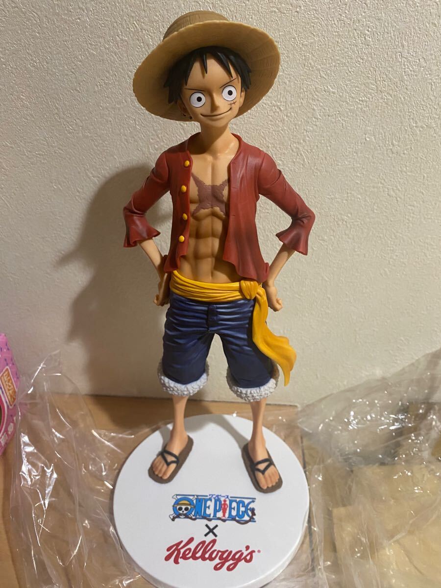 ONE PIECE フィギュア ルフィ Grandista ケロッグ 当選品