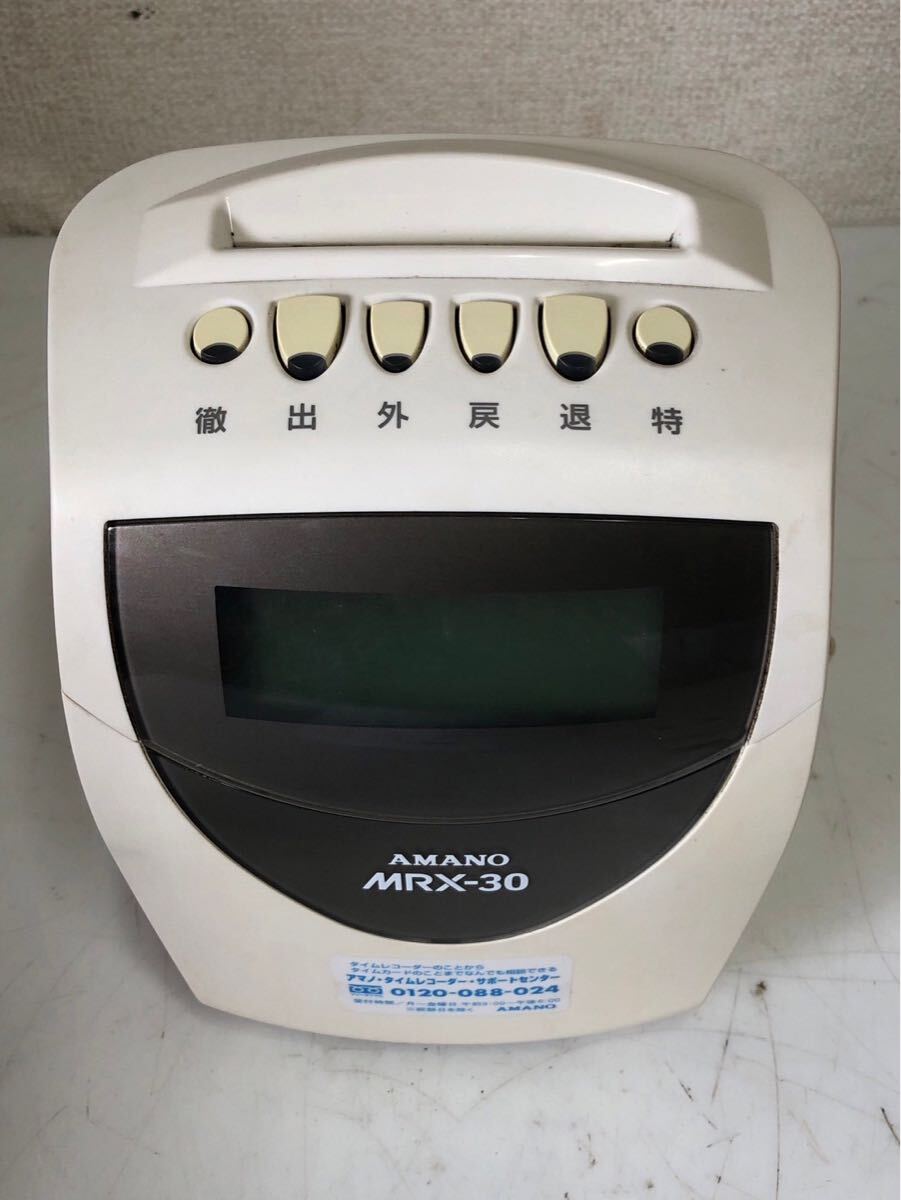 Yahoo!オークション -「amano mrx-30」の落札相場・落札価格 Yahoo!オークション -「amano mrx-30」の落札相場・落札価格