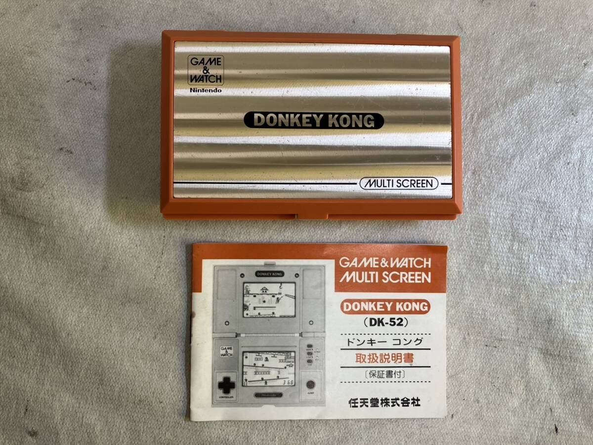 Yahoo!オークション -「ドンキーコングdk-52」(ゲームウォッチ