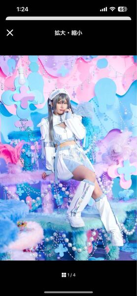 クリアストーン サイバーイリス コスプレ 衣装 天使界隈 えなこ メイド 撮影会 イベント コンカフェ