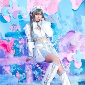 クリアストーン サイバーイリス コスプレ 衣装 天使界隈 えなこ メイド 撮影会 イベント コンカフェ