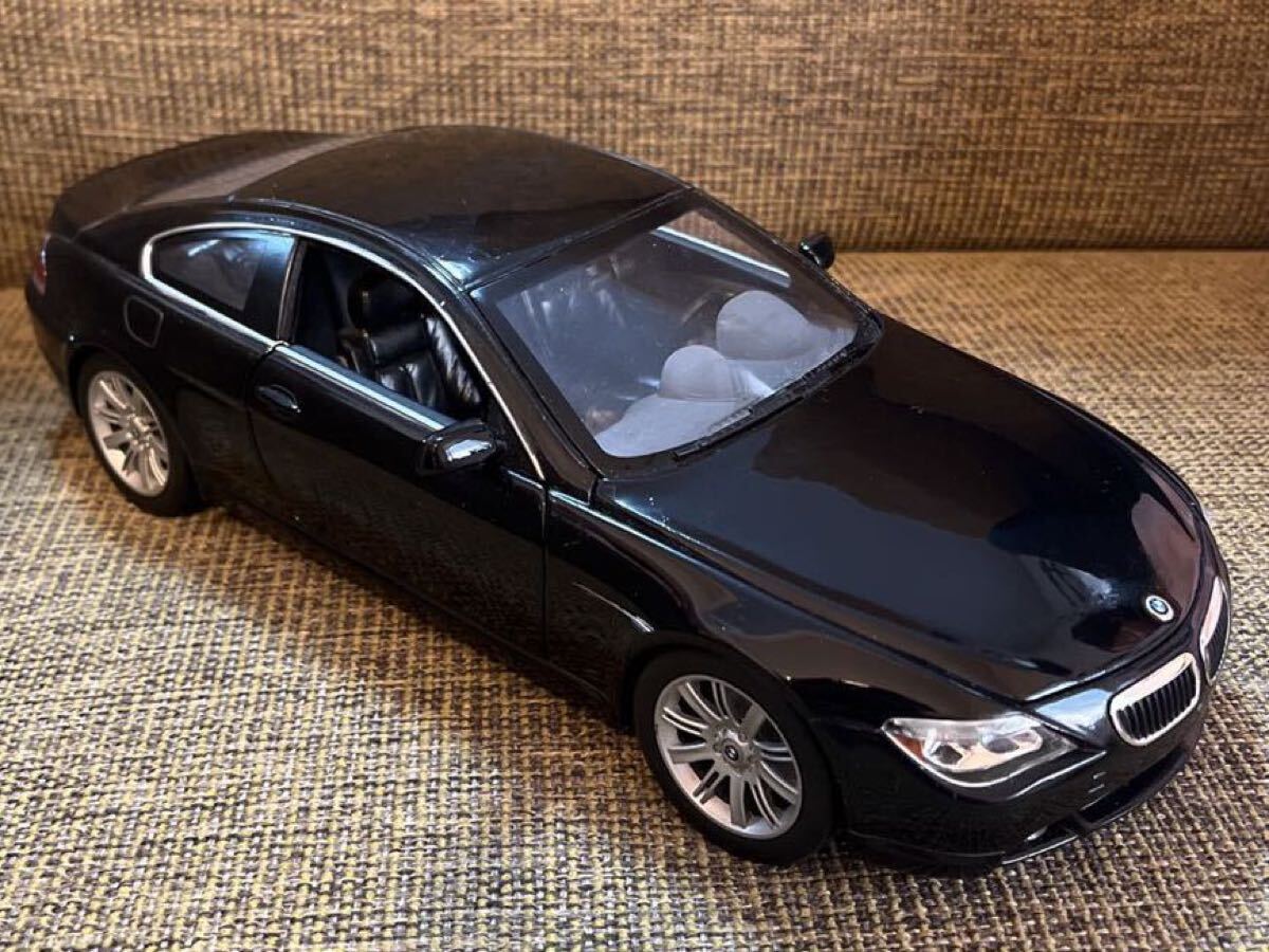 Mattel Hot Wheels Black BMW 645Ci 1:18 | eBay