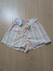 Новые с бирками H&M H&M 134 см 8-9A полосатые шорты разноцветные