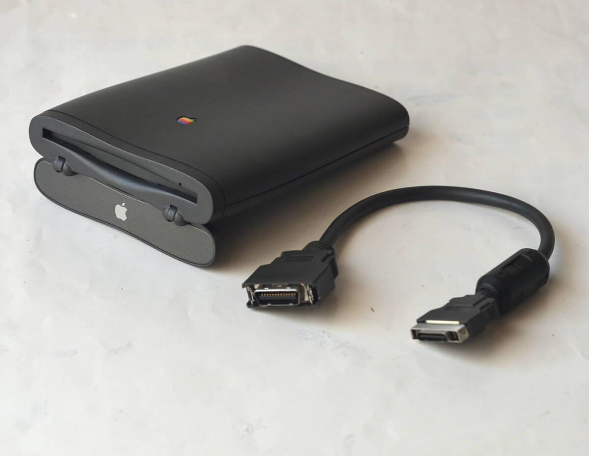 PowerBook 2400c 純正 フロッピー ディスク ドライブ ケーブル付 作動品 美