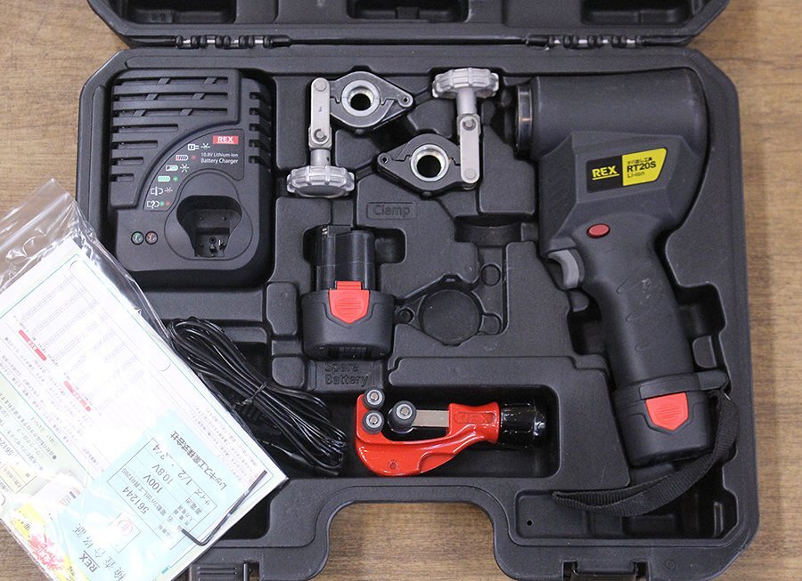 レッキス フレアツール RF20N ツバ出し 銅管TASCO パイプカッター付