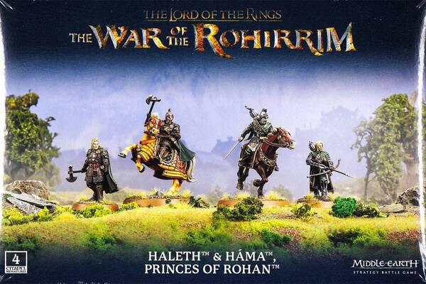 送料無料 ロードオヴザリング ローハンの王子 ハレスとハマ 30-89 ミドルアース Haleth & Hama Princes of Rohan