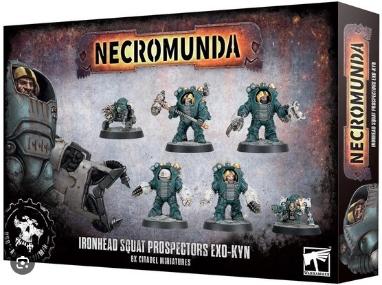 送料無料 ネクロムンダ アイアンヘッド・スカット・プロスペクター・エクソキン 301-52 Ironhead Squat Prospectors Exo-Kyn