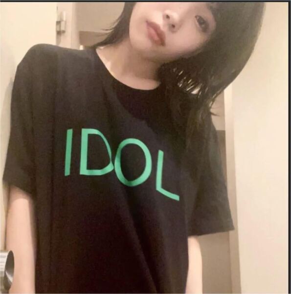 未使用品 BISH IDOL Tシャツ Mサイズ 黒 緑 送料無料♪