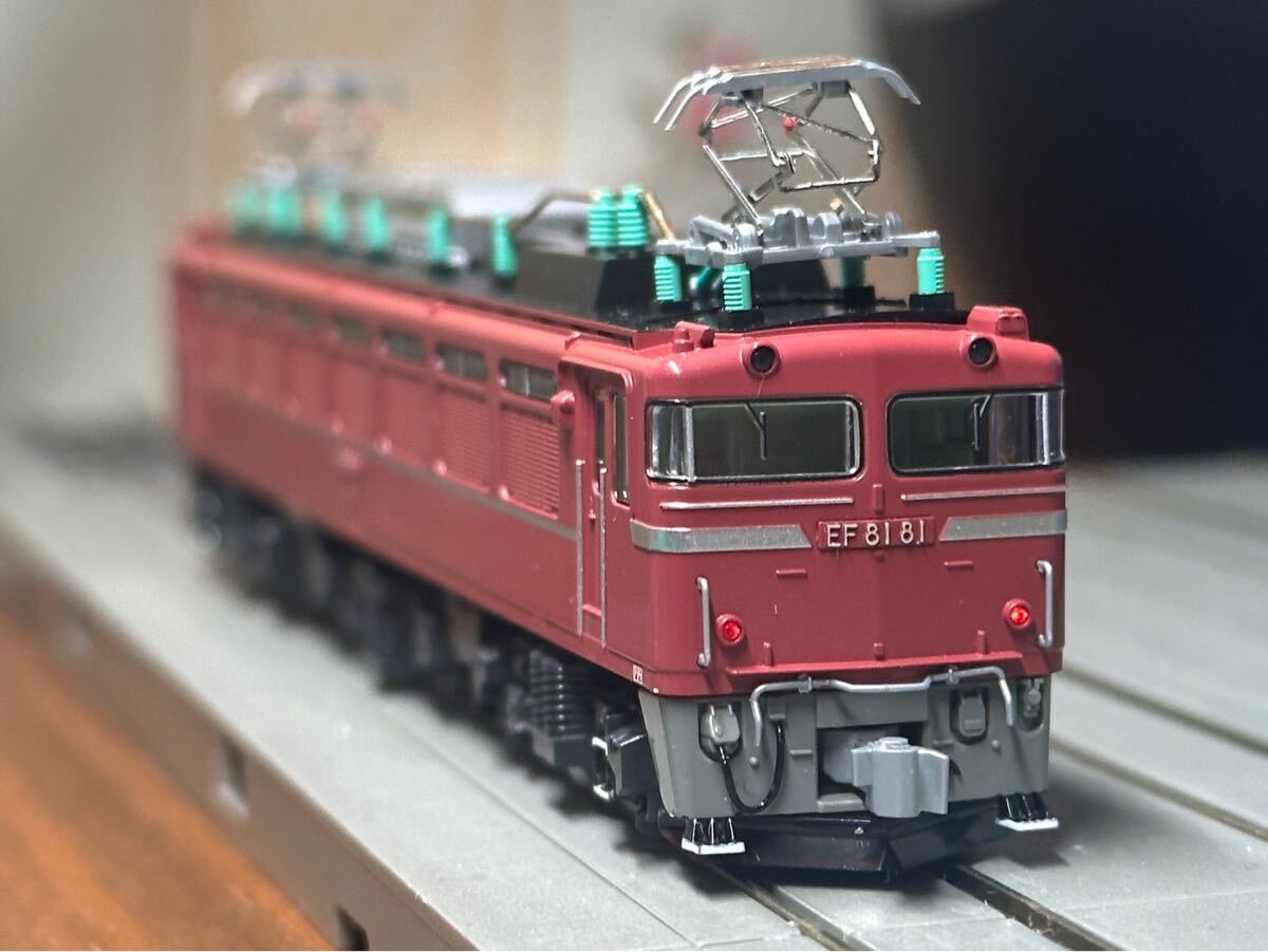 🔴🔵 kato 3066-6 EF81 81 御召塗装機JR仕様 - 竹ノ塚総合車両