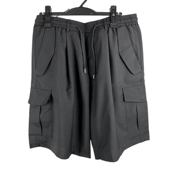 【20%OFF】Lownn(ローン) Cargo Short Pants 23SS (black)
