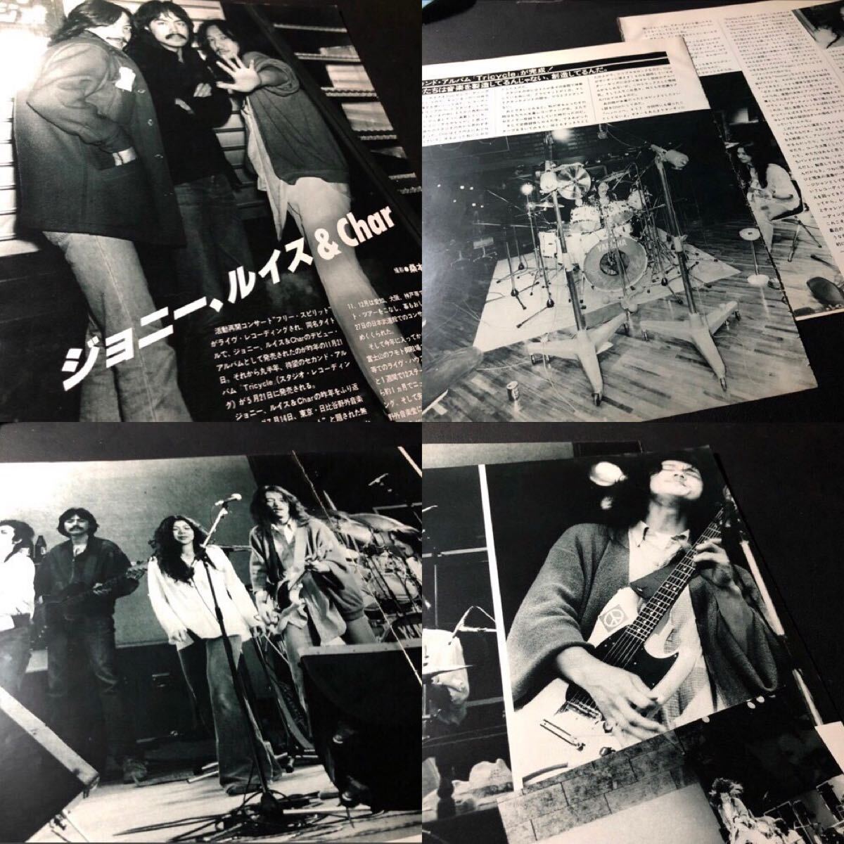 ジョニールイス&チャー　ベスト Johnny, Louis & Char / Tricycle - Guitar Records