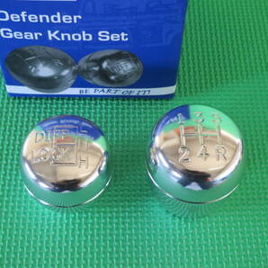 ★☆ LANDROVER DEFENDER ランドローバー ディフェンダー用 アルミシフトノブセット 新品 ★☆