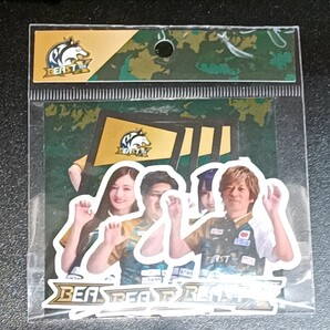 Mリーグ24-25 BEASTX ダイカットステッカーセット 猿川真寿鈴木大介菅原千瑛中田花奈 麻雀