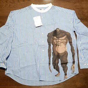 進撃の巨人 長袖シャツ 獣の巨人 ジークイェーガー