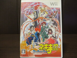 ◎Wii(ウィー)『 ネギま!? ネオ・パクティオーファイト!! 』【中古品/起動確認済み】