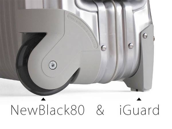 リモワ用 究極・静粛ホイールNewBlack80 & iGuard ブラック!