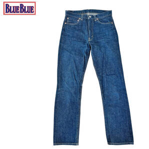 【BLUE BLUE】デニム/ストレート/ジーンズ/28インチ★ブルーブルー