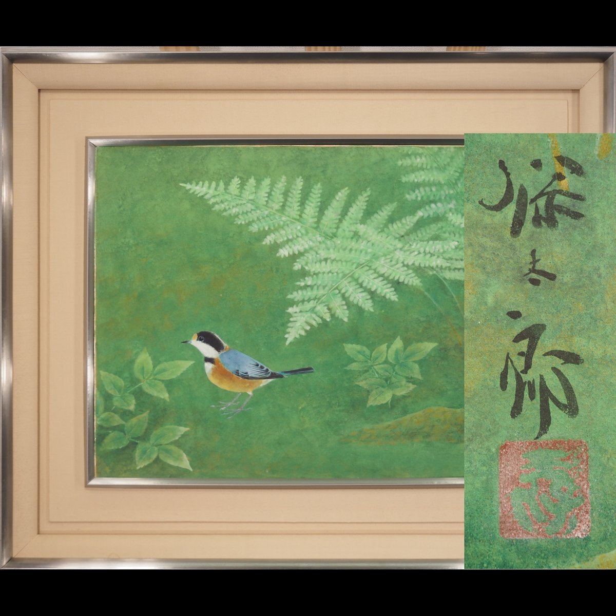 Yahoo!オークション -「野々内保太郎」(花鳥、鳥獣) (日本画)の Yahoo!オークション -「野々内保太郎」(花鳥、鳥獣) (日本画)の