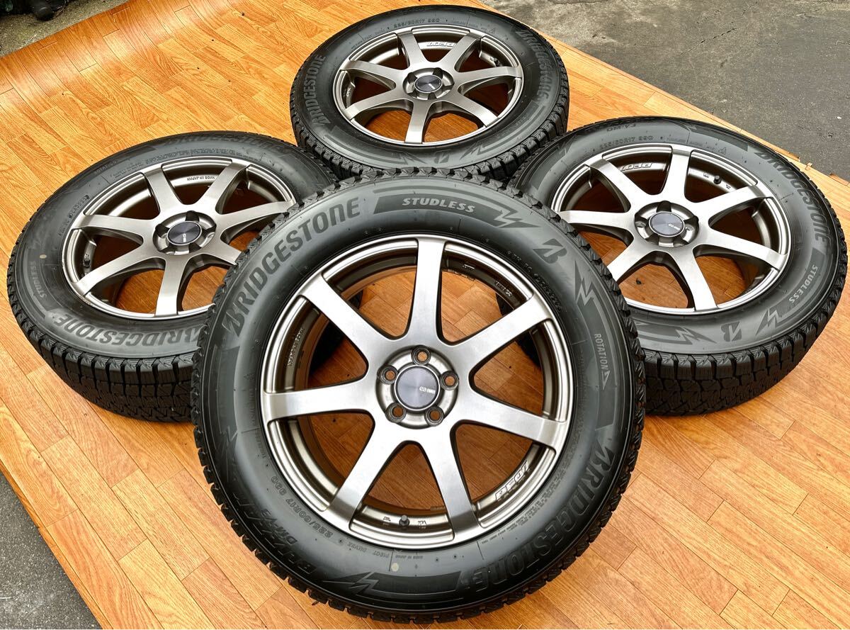 ダンロップ、エンケイホイールセット215/50 R17 4本スバルレガシーBR9 ダンロップ、エンケイホイールセット215/50 R17 4本スバル