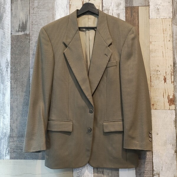 1980s GIVENCHY テーラードジャケット USA製 ジバンシィ ビンテージ グレージュ