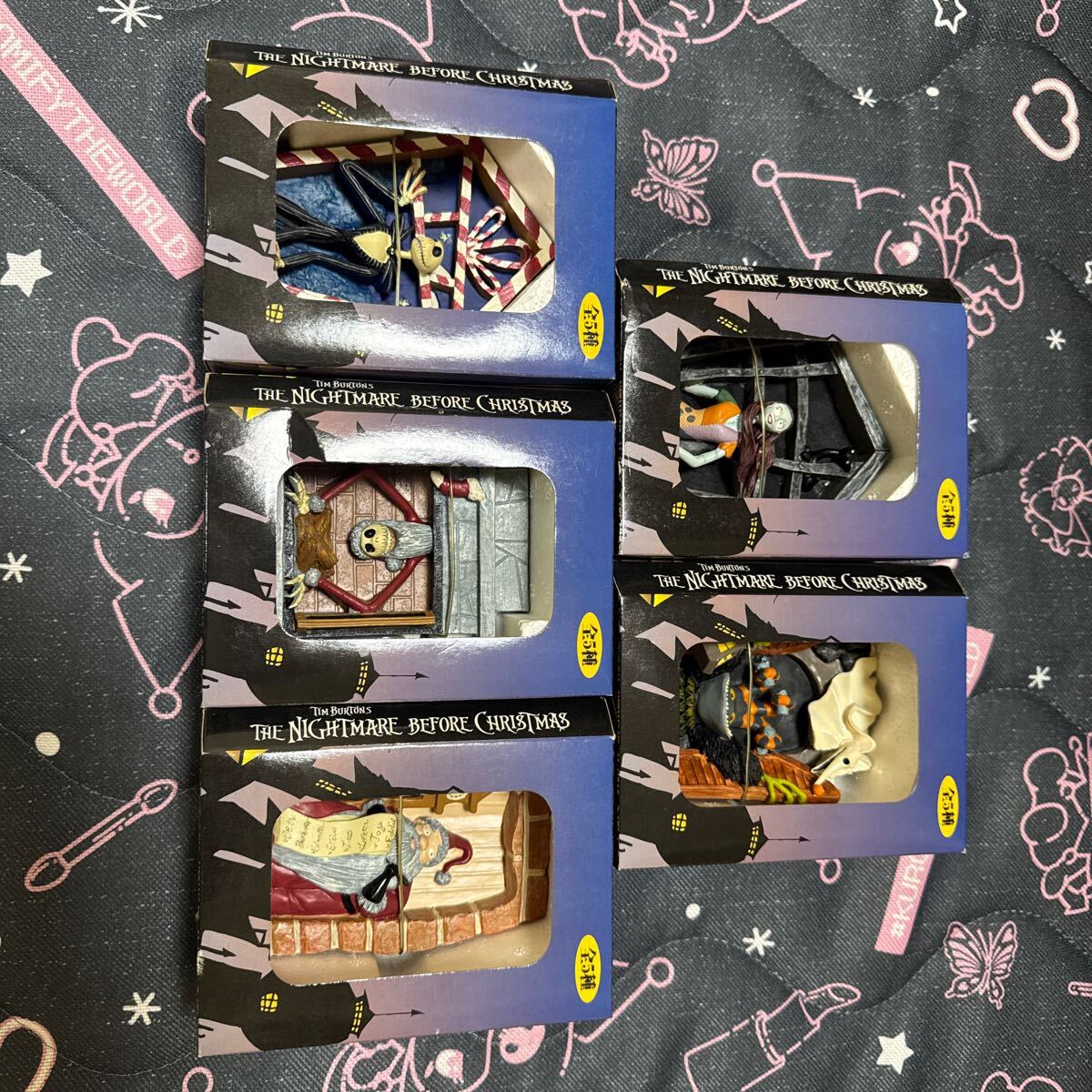 ナイトメア ミニポリストーンフィギュアver.2全5種コンプリートセット ナイトメア ミニポリストーンフィギュアver.2全5種コンプリート