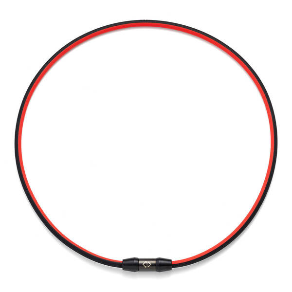激安!新品 未使用 大人気のスポーツラインが新登場! コラントッテSPORTS ネックレスSR140 NEXT レッド×ブラック L 51cm /DBAAD2114