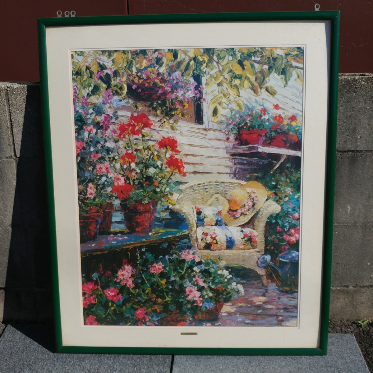 無料クーポン配布 アプリ 油彩6号 K.UCHIDA 真作】絵画 風景画 絵画 - 絵画 Q169 逸品 絵画