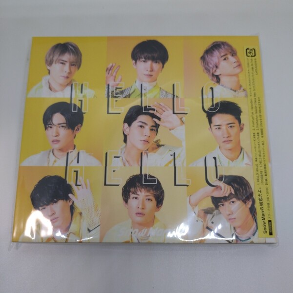 HELLO HELLO (初回盤B) Snow Man CD DVD