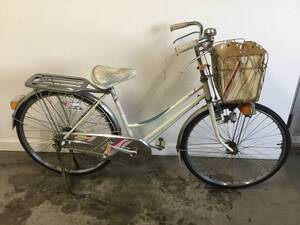 h-143△ 岐阜発/ FUJI/ YOUTH/ フジ/ レトロ/ 自転車/ 26インチ/ 変速なし/ ロッドブレーキ/ 昭和/ 走行確認/ 現状品/ R7.1/15 △