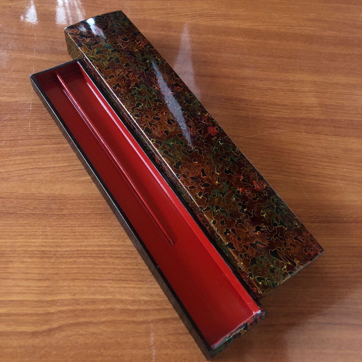 骨董　六角形　ちり箱　ケース　収納　津軽塗　蓋付 木製 漆器 2025年最新】Yahoo!オークション -津軽塗 ケースの中古品・新品