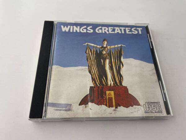 ウイングス・グレイテスト・ヒッツ CD ポール・マッカートニー&ウイングス 3H6-01! 中古