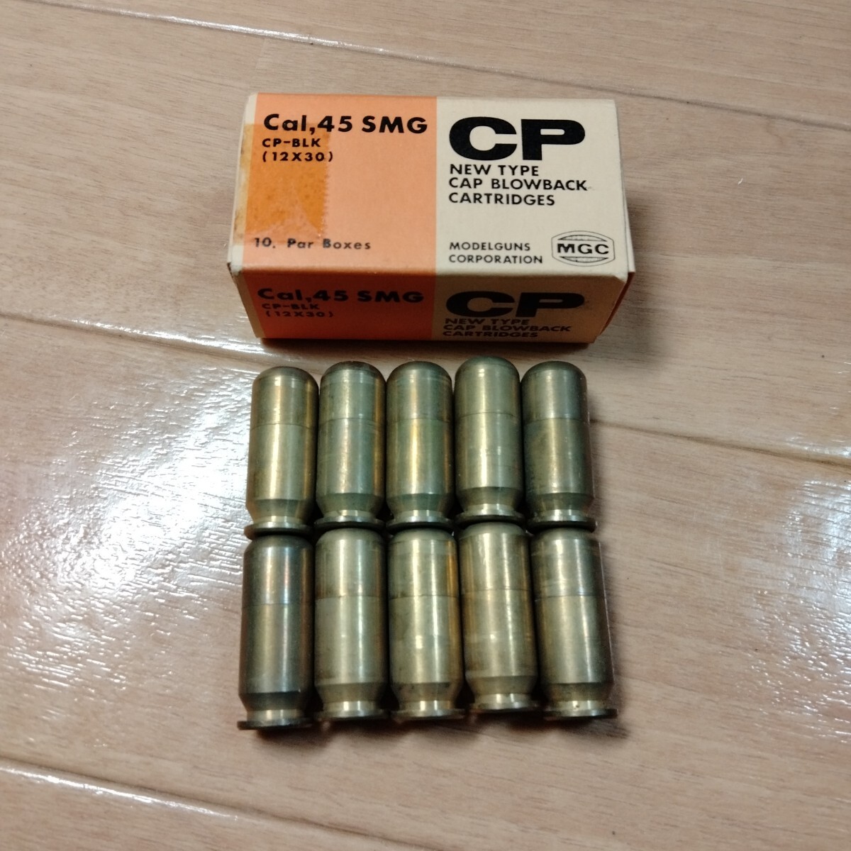 整備済 MGC .45ACP CP-BLK トンプソン カートリッジ 10発オン