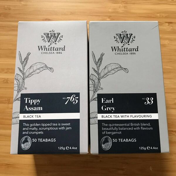 (2箱セット)☆新品 Whittard Chelsea アールグレイ アッサム