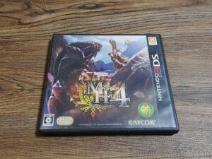 【即決&動作確認済】 モンスターハンター4(MONSTER HUNTER 4) / ハンティングアクション / MH4 / ニンテンドー3DSソフト C1