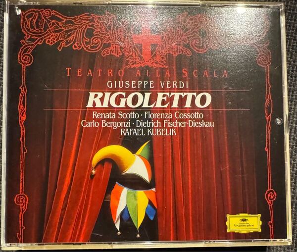 【送料無料】クーベリック/ミラノ・スカラ座 ヴェルディ「リゴレット」全曲 DG輸入盤CD 2枚組 中古品