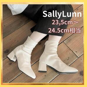 新品 ショー トブーツ レディース 女性 Sally Lunn アイボリー M