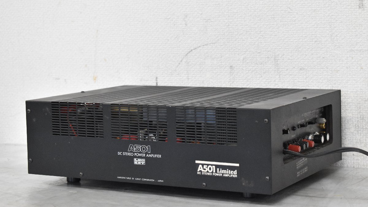 Yahoo!オークション -「luxkit a501」(アンプ) (オーディオ機器 Yahoo!オークション -「luxkit a501」(アンプ) (オーディオ機器