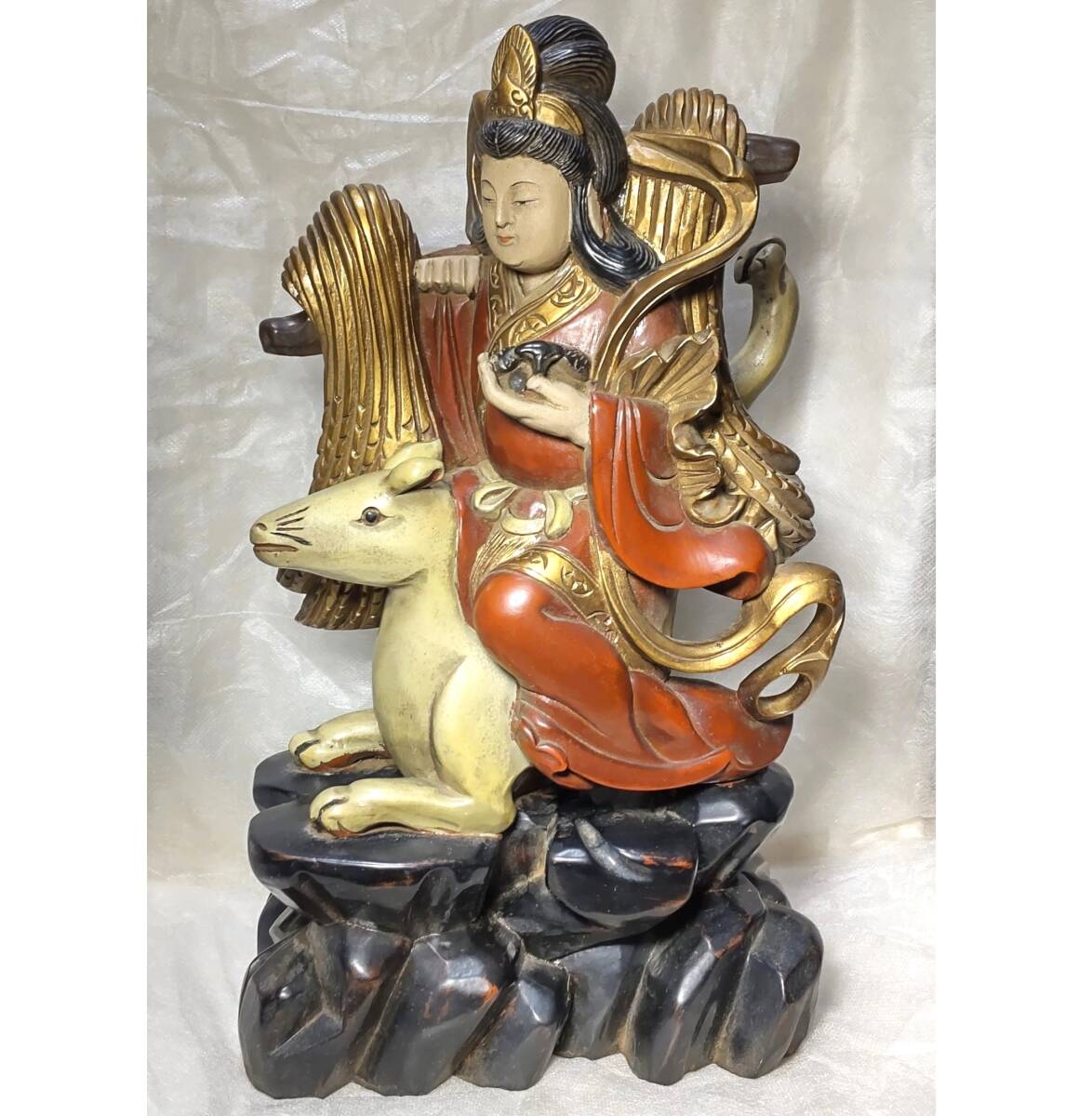 Yahoo!オークション -「豊川稲荷」(東洋彫刻) (彫刻、オブジェ Yahoo!オークション -「豊川稲荷」(東洋彫刻) (彫刻、オブジェ