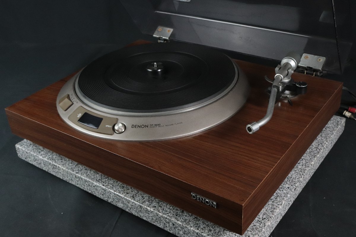 DENON DP-1600 レコードプレーヤー B級オーディオ・ファン