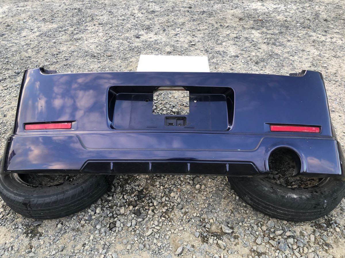  редкий ROAR H82W ek спорт задний бампер бампер с аэрообвесом отражатель комплект цвет V07 Mystic violet pearl *