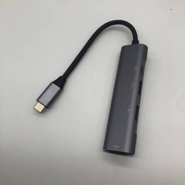 type C ハブ 4in1 USB C 4K HDMI出力 PD 充電対応 USB3.0 USB2.0 多機能アダプターサポート Switch OLED A2918