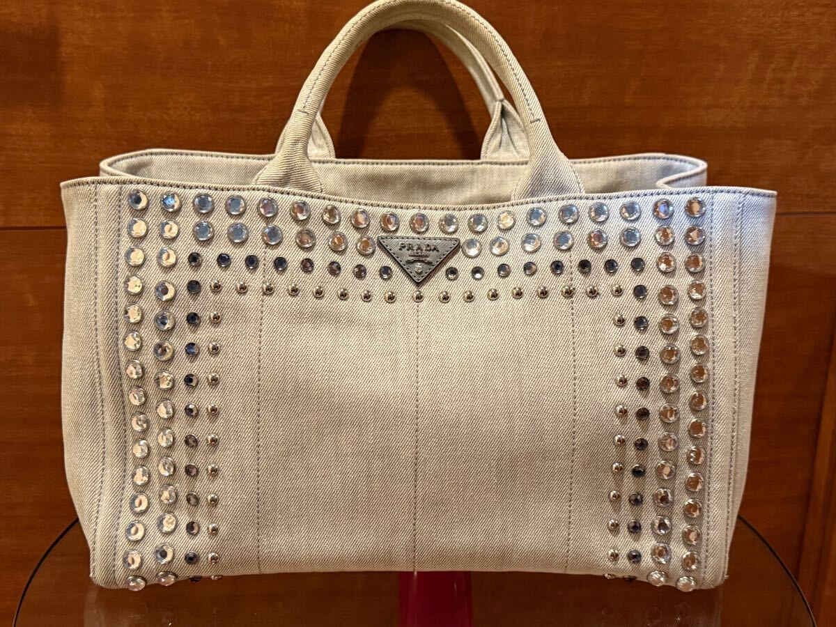 Yahoo!オークション -「prada カナパ ビジュー」の落札相場 Yahoo!オークション -「prada カナパ ビジュー」の落札相場
