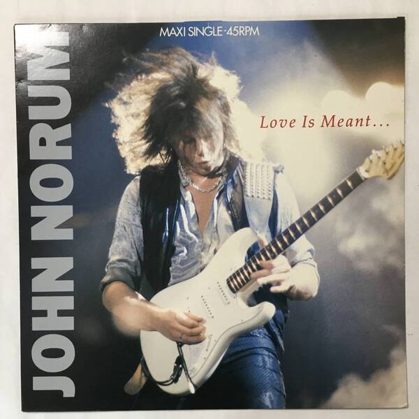 JOHN NORUM LOVE IS MEANT... スカンジナビア盤