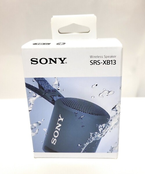 新品未開封【SONY】SRS-XB13型 ポータブルスピーカー ライトブルー