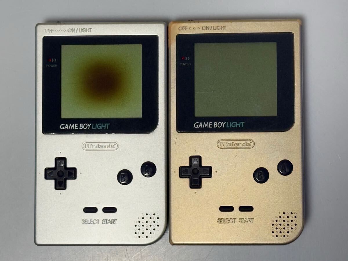 【スーパーセール】 動作確認済み ゴールド ゲームボーイライト 箱説明書付き その他 - 本体