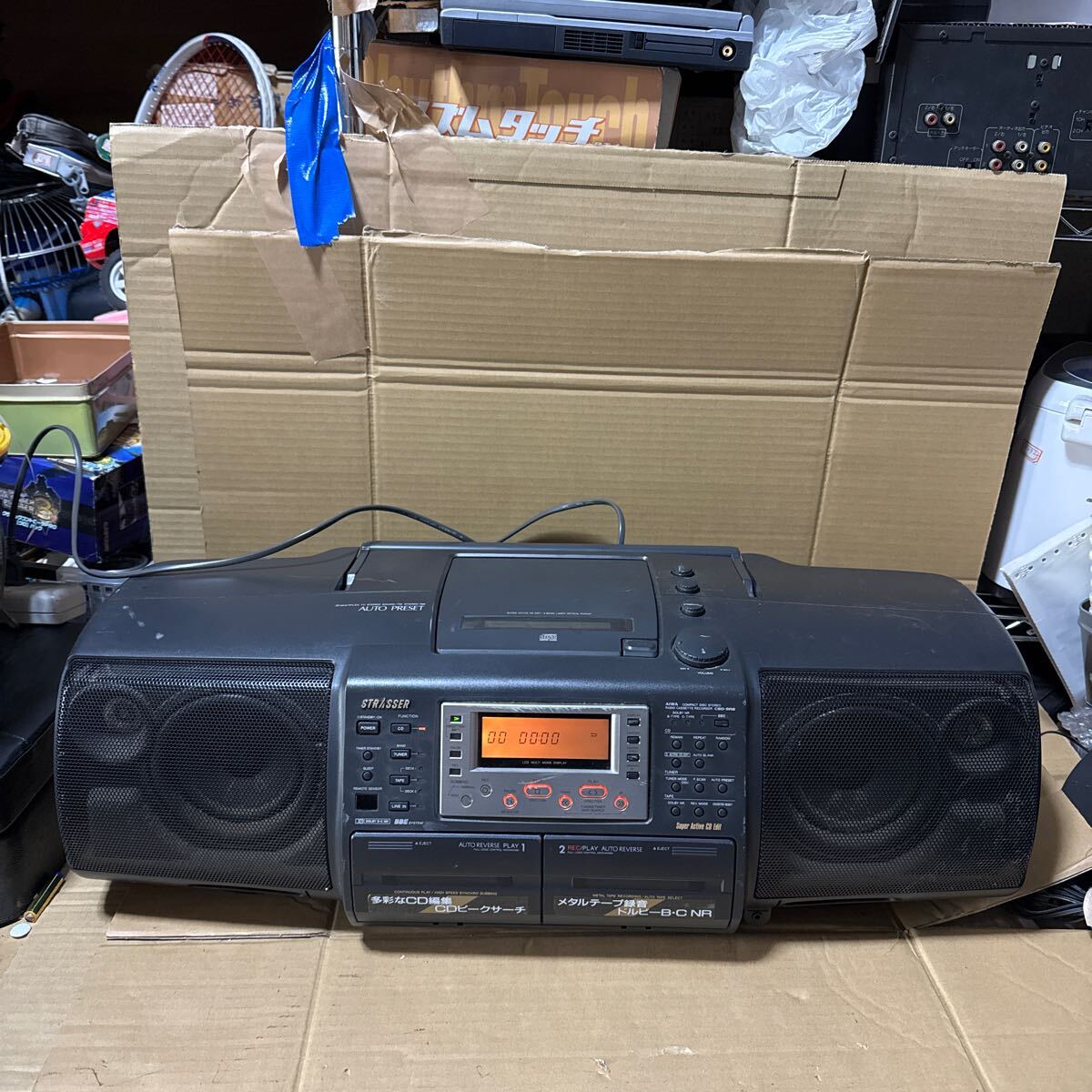 Yahoo!オークション -「aiwa sr8」(カセットデッキ) (オーディオ Yahoo!オークション -「aiwa sr8」(カセットデッキ) (オーディオ