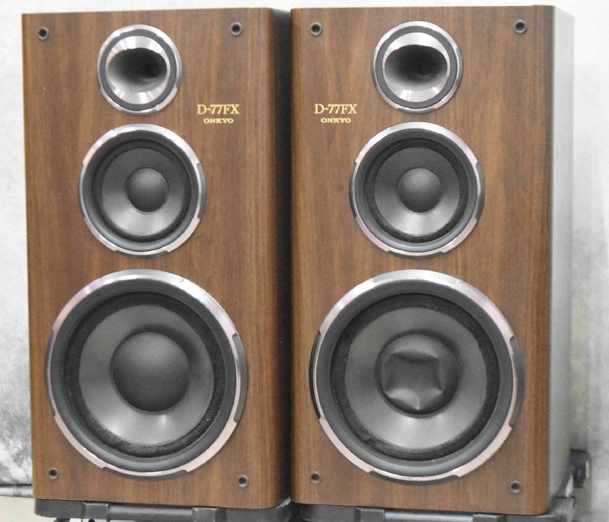 F☆ONKYO オンキョー スピーカーペア D-77FX ☆中古☆|一般 F☆ONKYO オンキョー スピーカーペア D-77FX ☆中古☆|一般