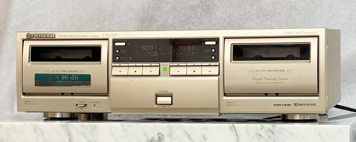 Yahoo!オークション -「pioneer t-wd5r」(一般) (カセットデッキ Yahoo!オークション -「pioneer t-wd5r」(一般) (カセットデッキ
